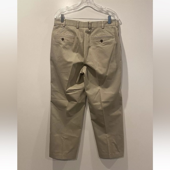 Brooks Brothers Clark Advantage Chino  Mens Khaki Chinos Pants 34X30 (1392) - Picture 5 of 8
